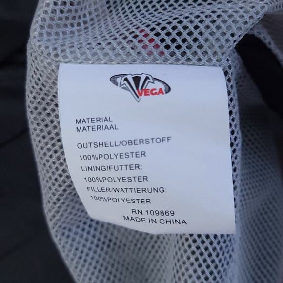 Vega Technical Gear Mesh Motorcycle Jacket w/Padding Large Pink Gray - Picture 5 of 6